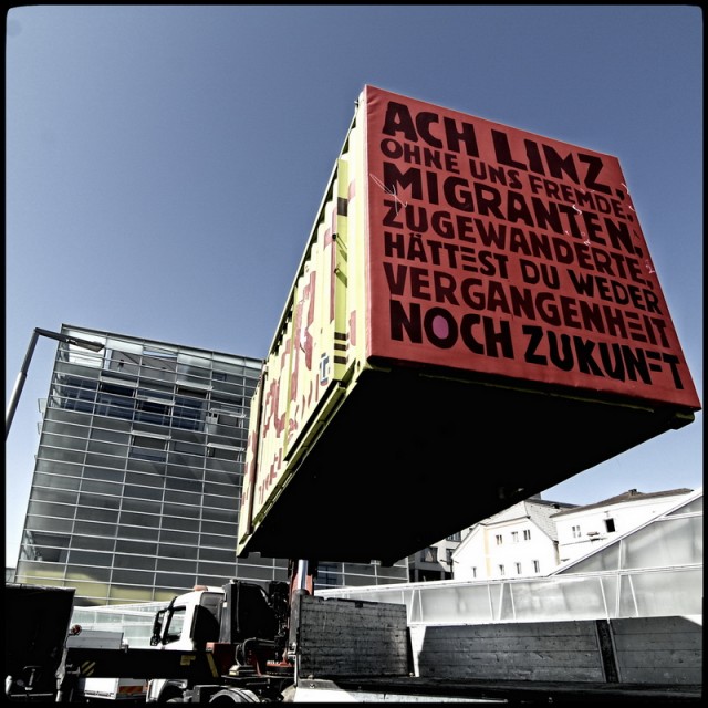 Ach Linz, ohne uns Migranten ....